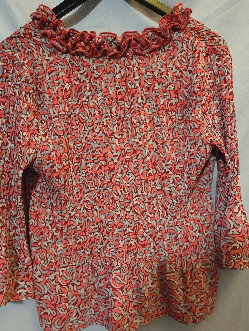 TanJay Petites Ruffled Blouse - Picture 2 of 4